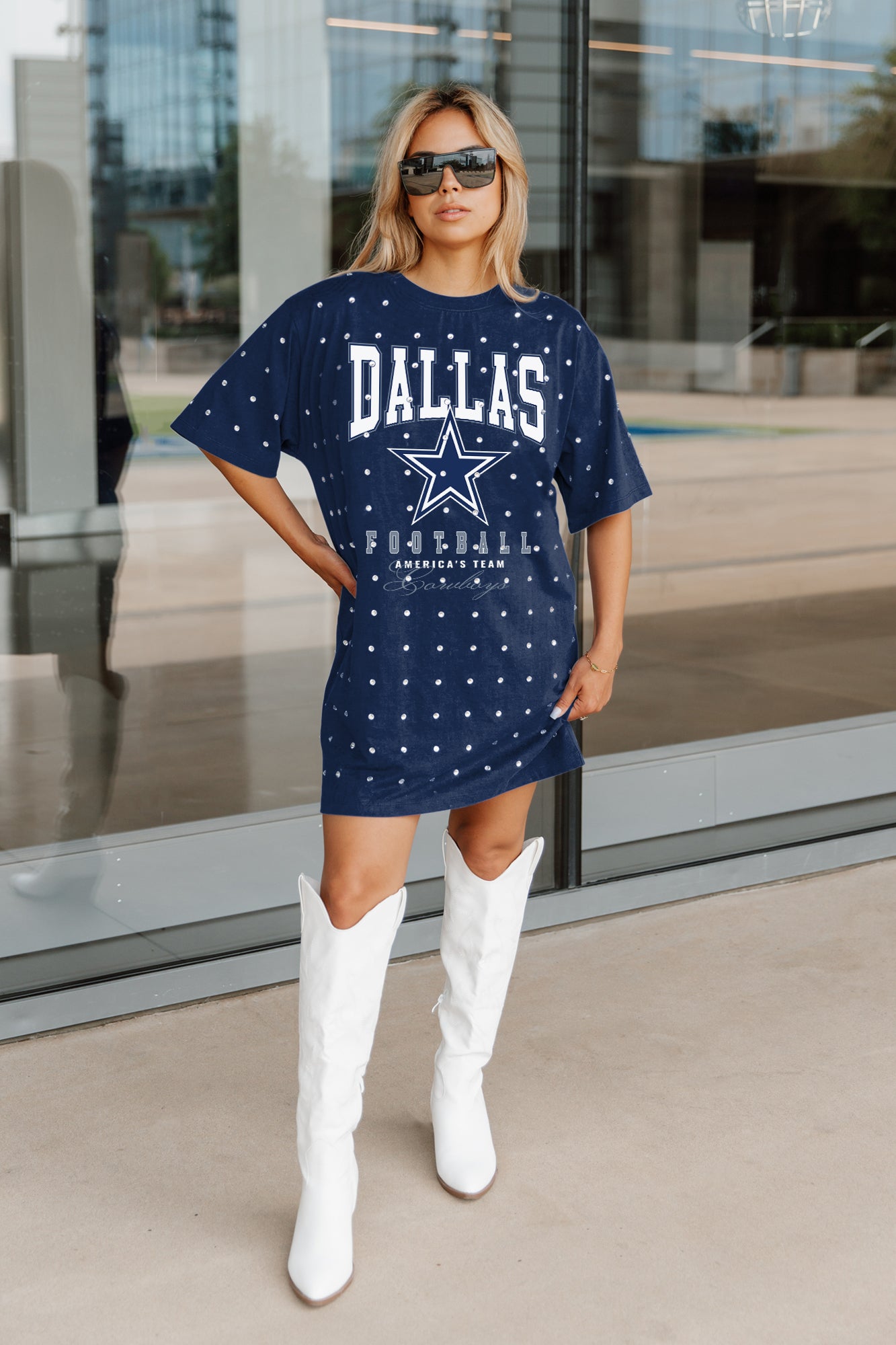 Cowboys Jersey Dress Womens Dallas Cowboys Dress DALLAS COWBOYS
