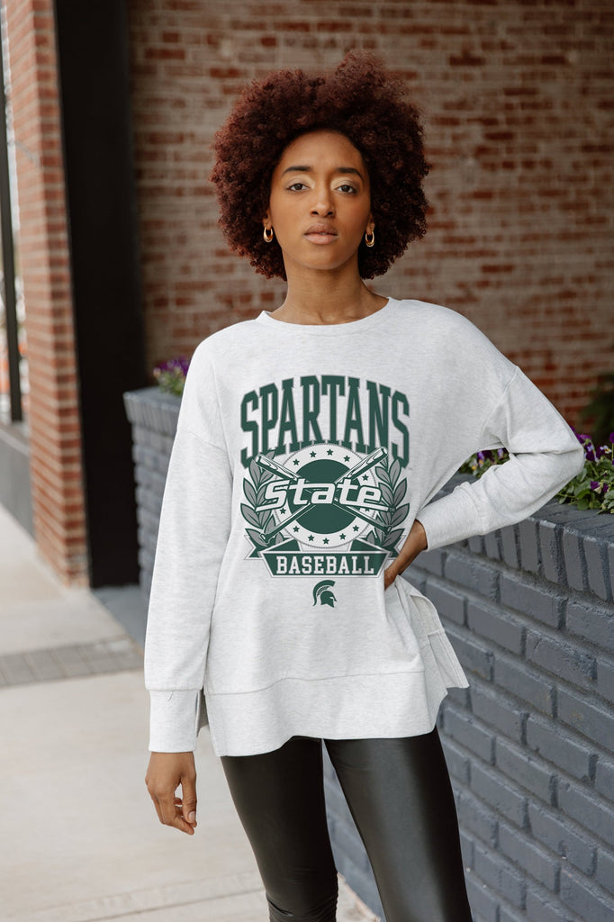 MICHIGAN STATE SPARTANS BASES LOADED SIDE SLIT PULLOVER