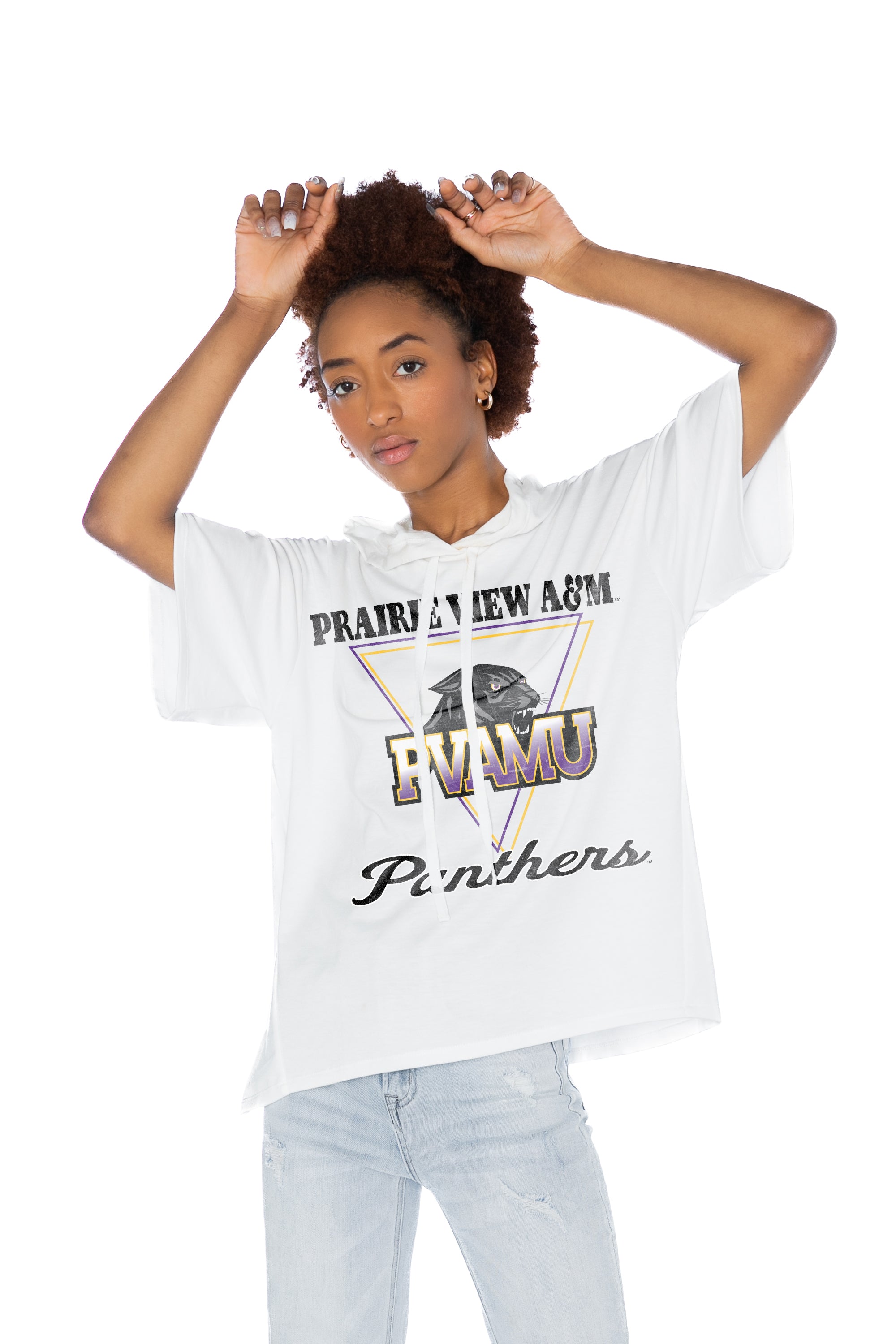 PRAIRIE VIEW A&M PANTHERS PLAY ON FRENCH TERRY HOODIE
