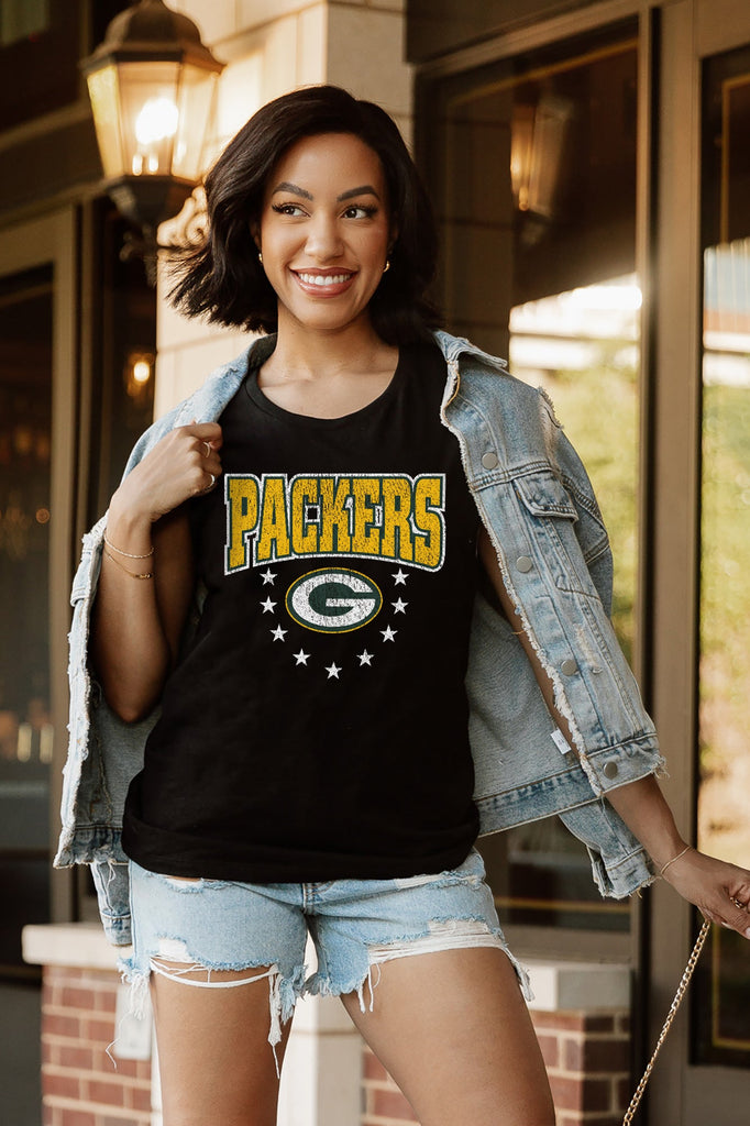 GREEN BAY PACKERS BABY YOU'RE A STAR RACERBACK TANK TOP