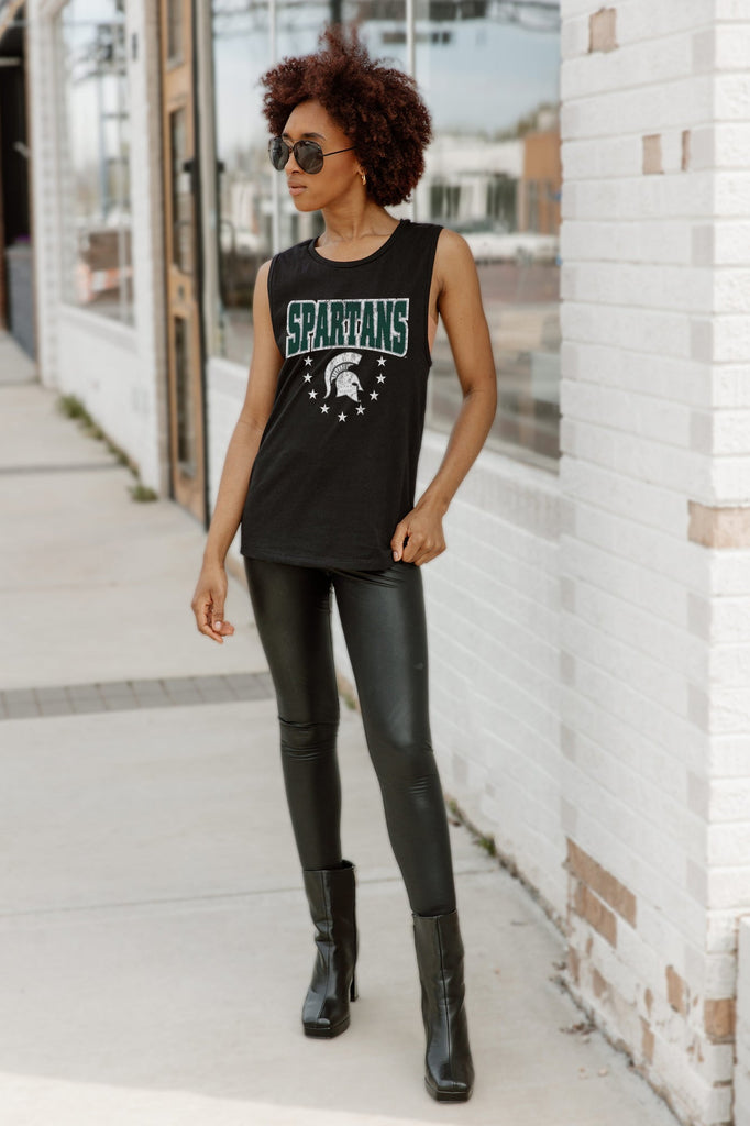 MICHIGAN STATE SPARTANS BABY YOU'RE A STAR RACERBACK TANK TOP