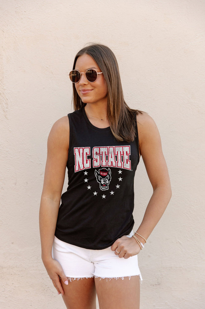 NORTH CAROLINA STATE WOLFPACK BABY YOU'RE A STAR RACERBACK TANK TOP
