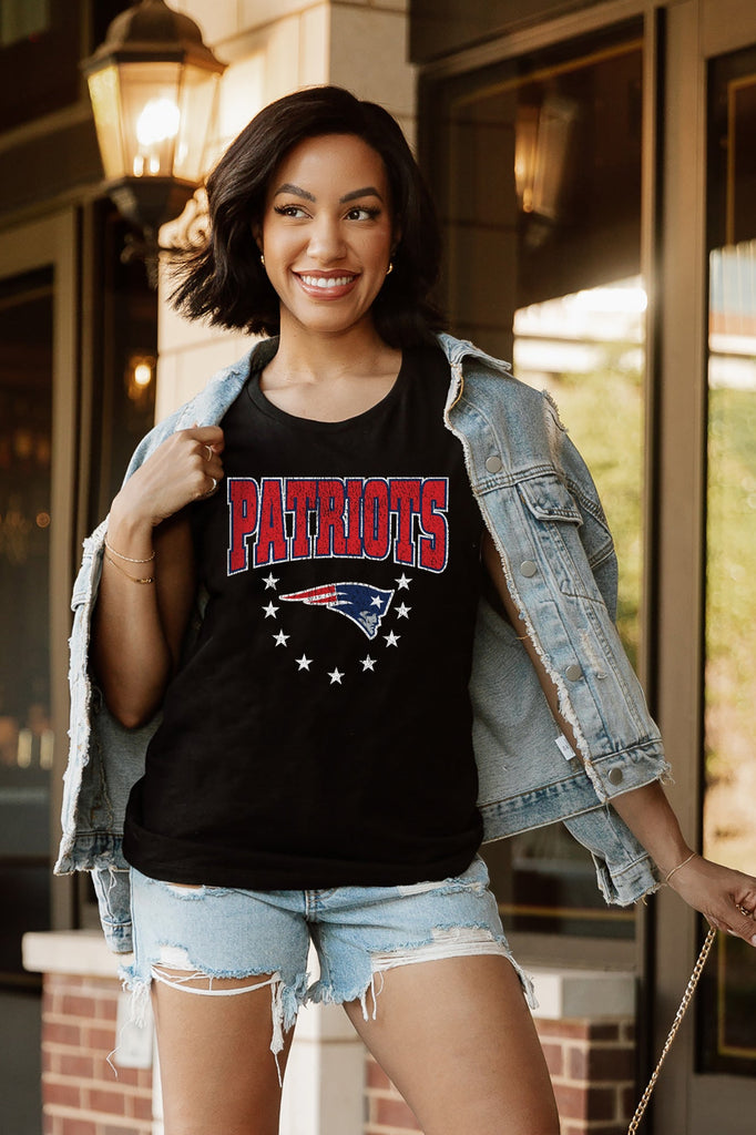 NEW ENGLAND PATRIOTS BABY YOU'RE A STAR RACERBACK TANK TOP