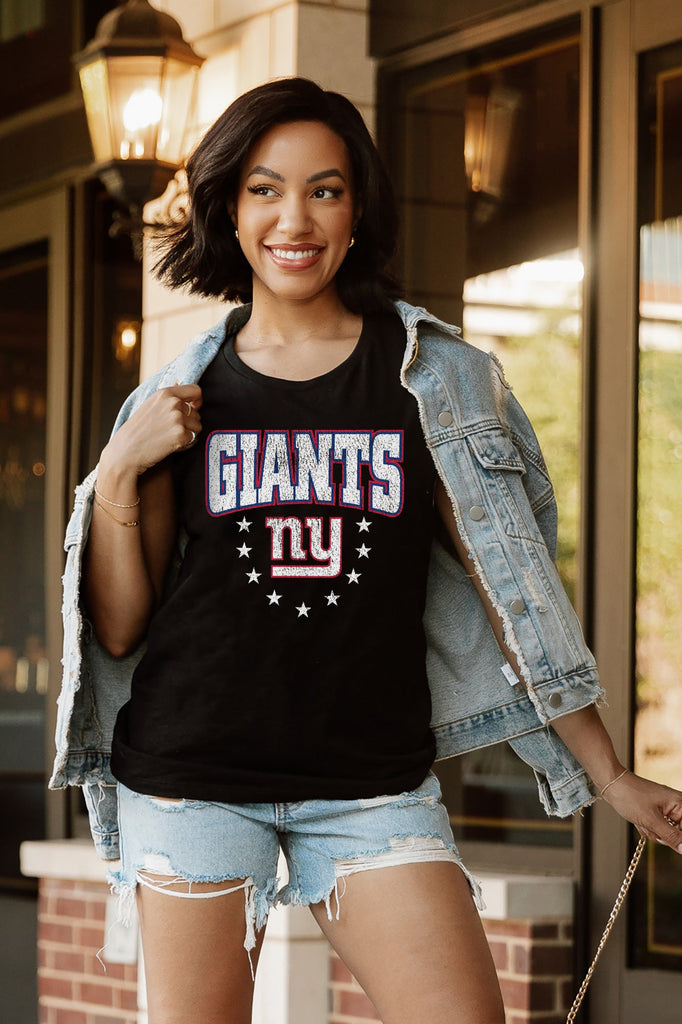 NEW YORK GIANTS BABY YOU'RE A STAR RACERBACK TANK TOP