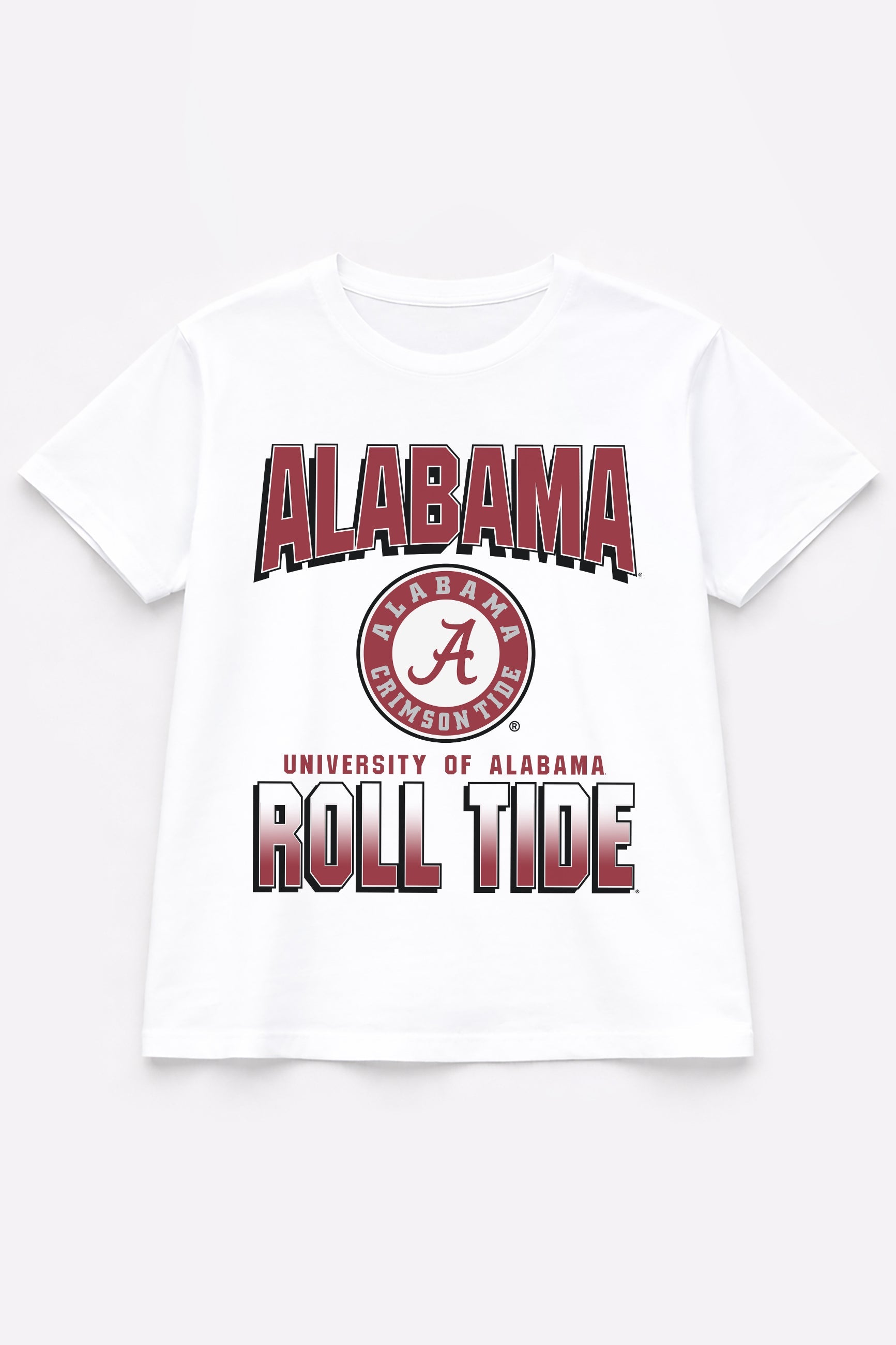 ALABAMA CRIMSON TIDE ALL-TIME CLASSIC SHORT SLEEVE FLOWY TEE