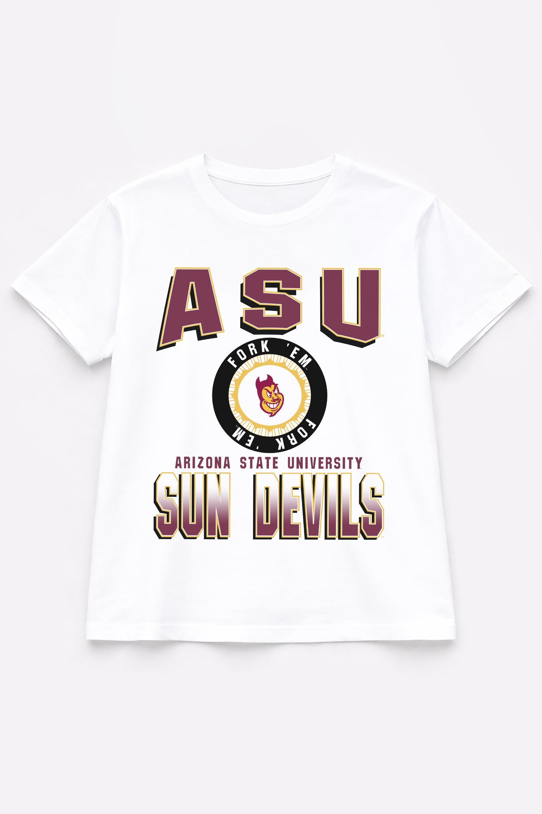ARIZONA STATE SUN DEVILS ALL-TIME CLASSIC SHORT SLEEVE FLOWY TEE