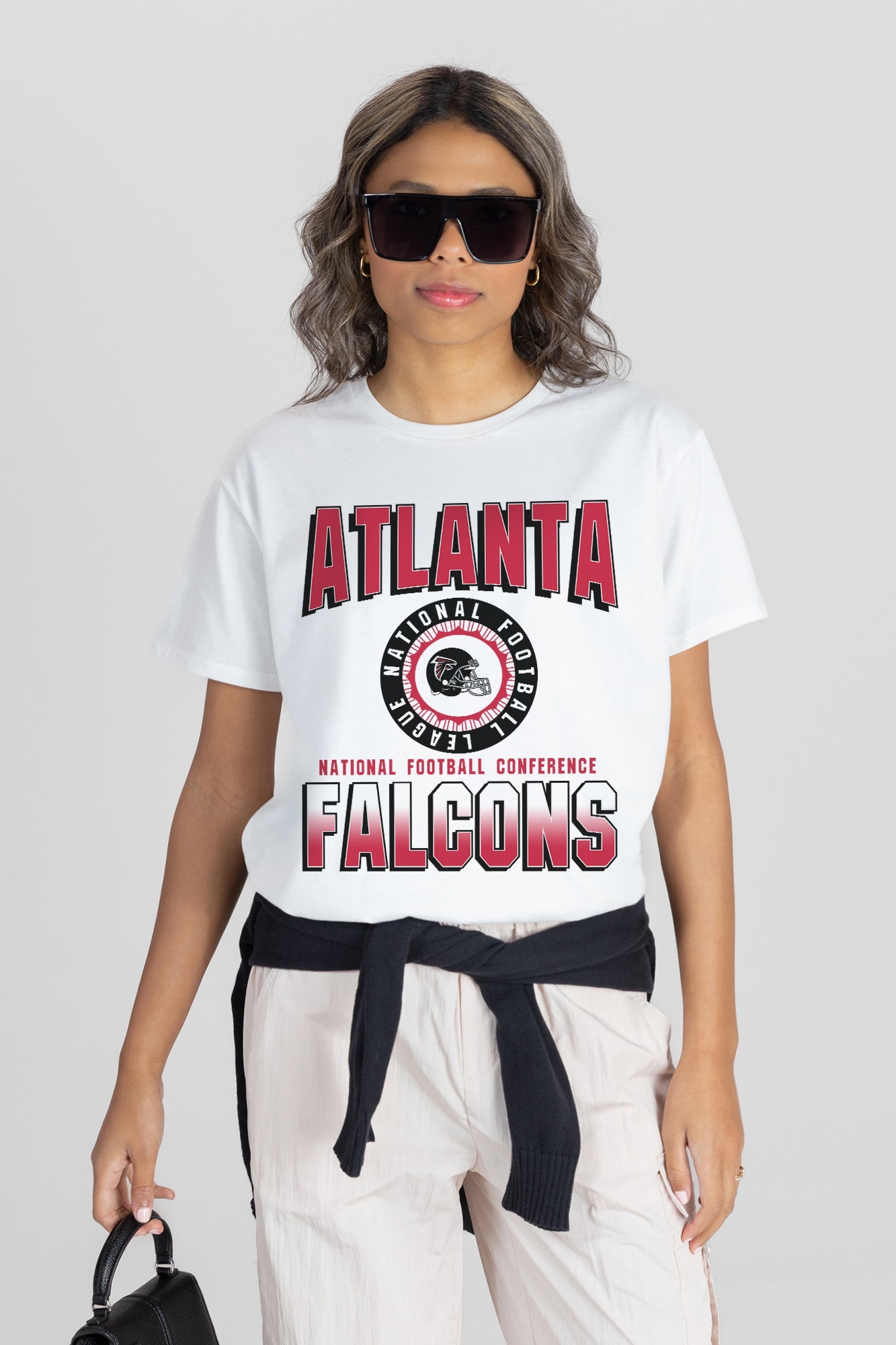 ATLANTA FALCONS ALL-TIME CLASSIC SHORT SLEEVE FLOWY TEE