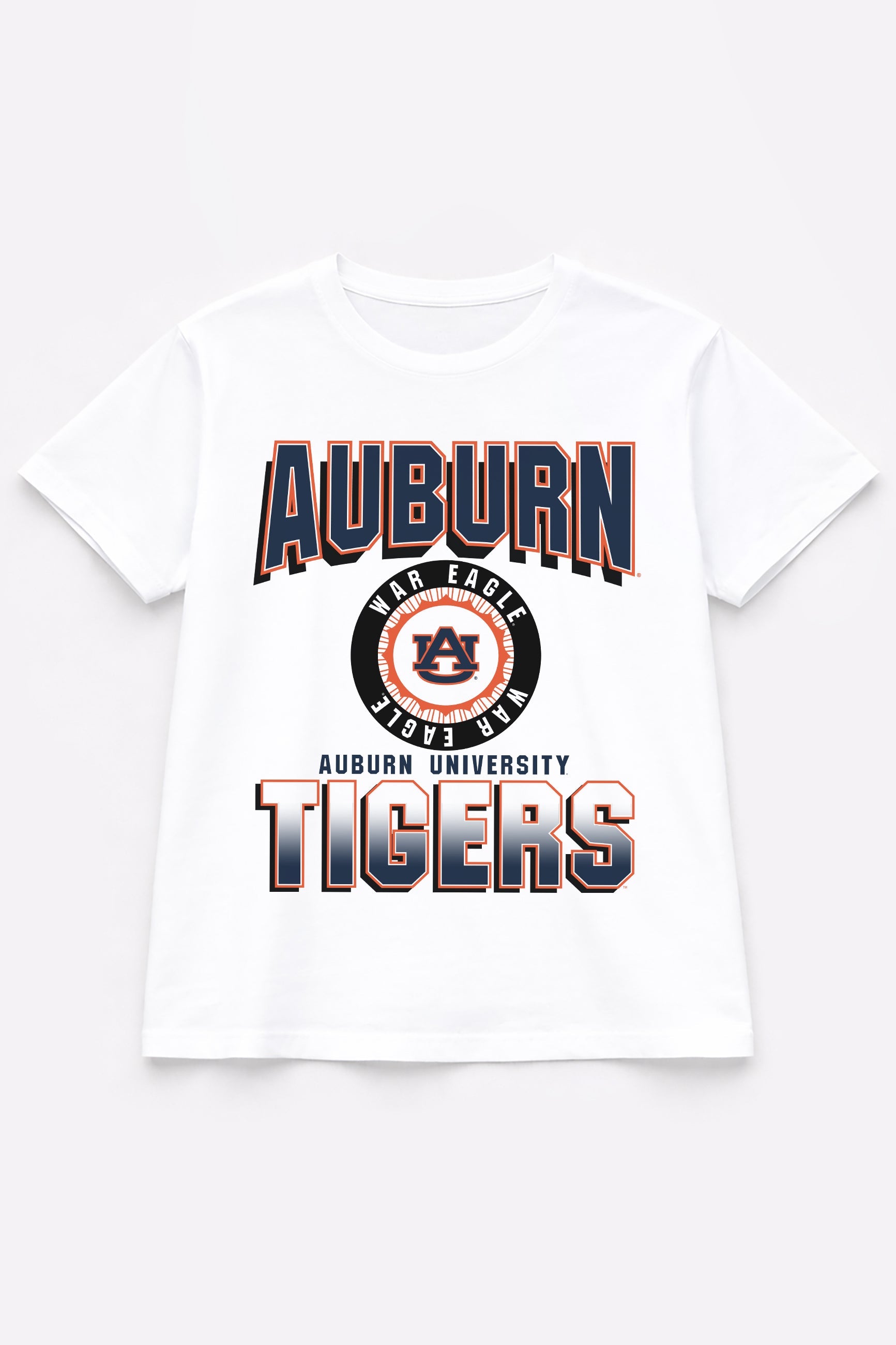 AUBURN TIGERS ALL-TIME CLASSIC SHORT SLEEVE FLOWY TEE