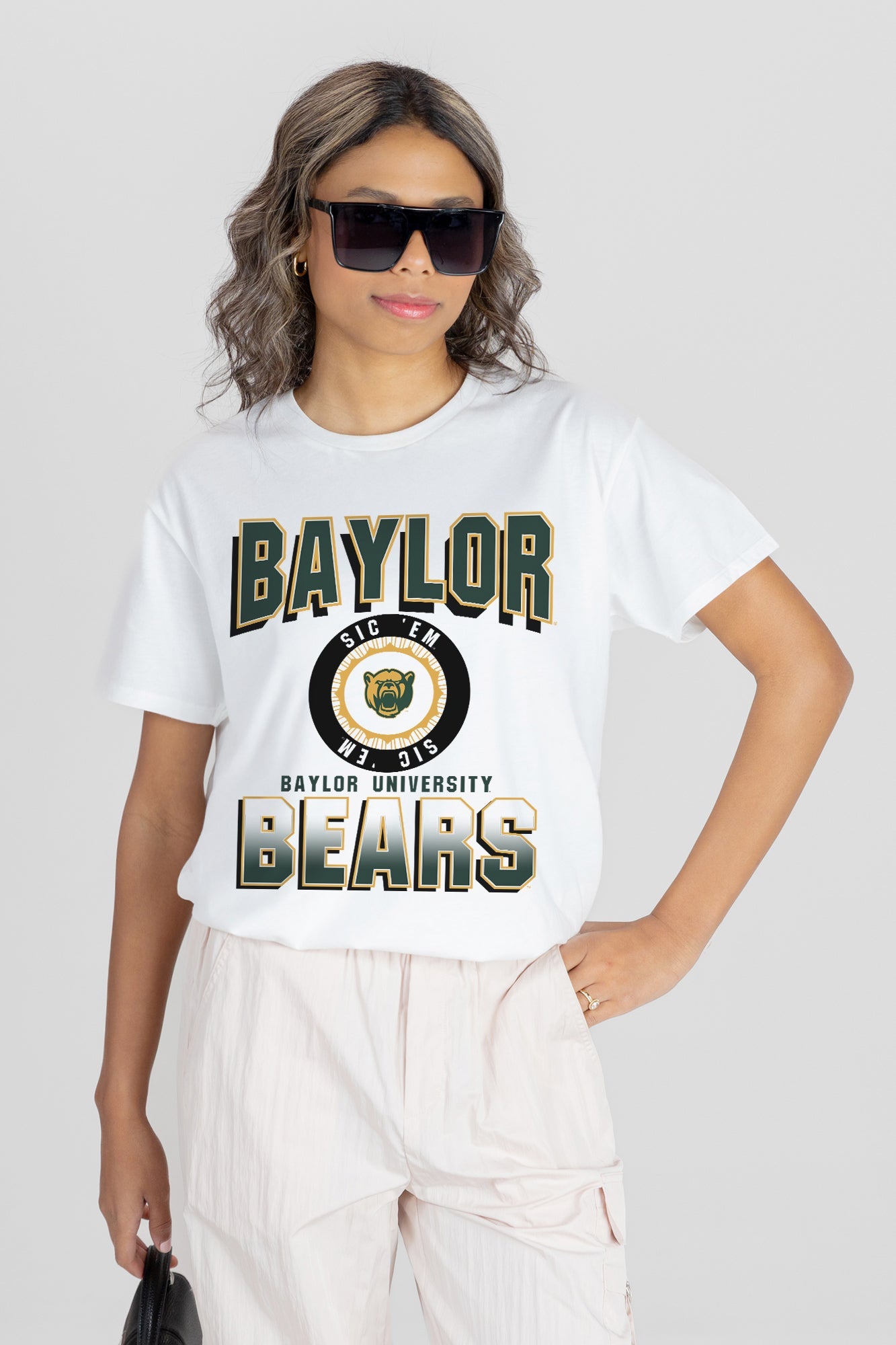 BAYLOR BEARS ALL-TIME CLASSIC SHORT SLEEVE FLOWY TEE