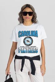 CAROLINA PANTHERS ALL-TIME CLASSIC SHORT SLEEVE FLOWY TEE