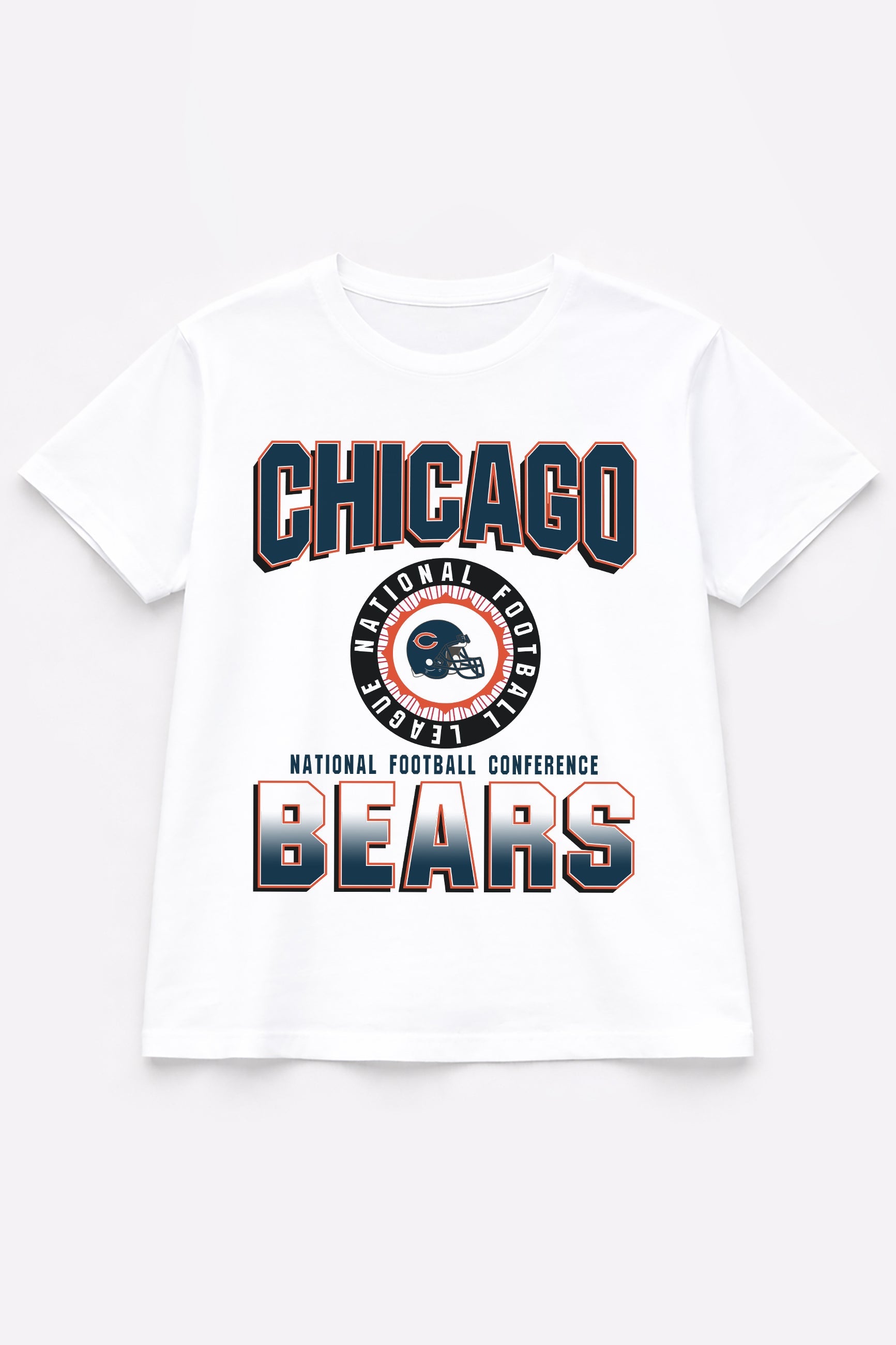 CHICAGO BEARS ALL-TIME CLASSIC SHORT SLEEVE FLOWY TEE
