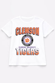 CLEMSON TIGERS ALL-TIME CLASSIC SHORT SLEEVE FLOWY TEE