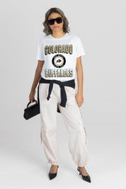 COLORADO BUFFALOES ALL-TIME CLASSIC SHORT SLEEVE FLOWY TEE
