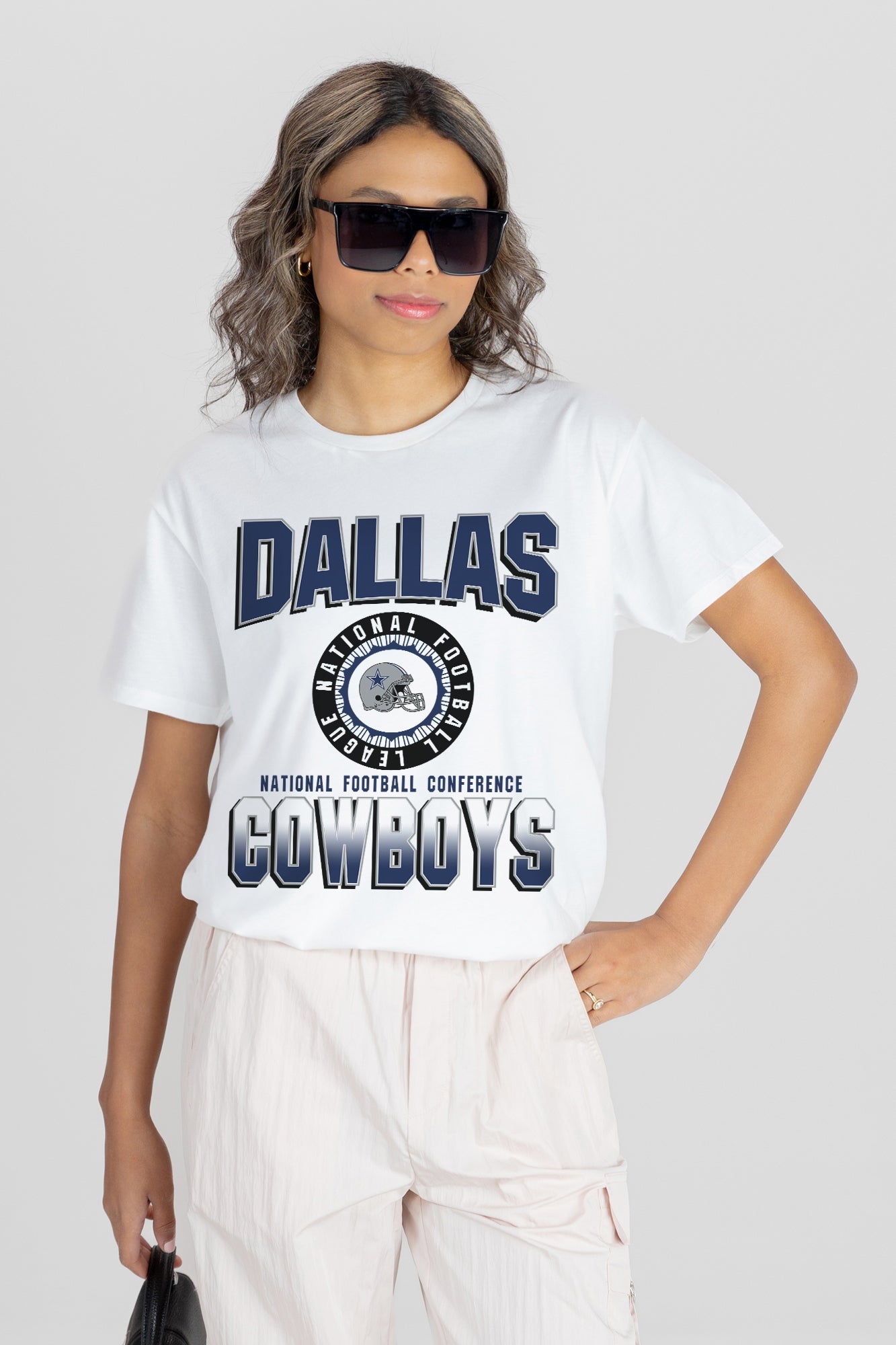 DALLAS COWBOYS ALL-TIME CLASSIC SHORT SLEEVE FLOWY TEE