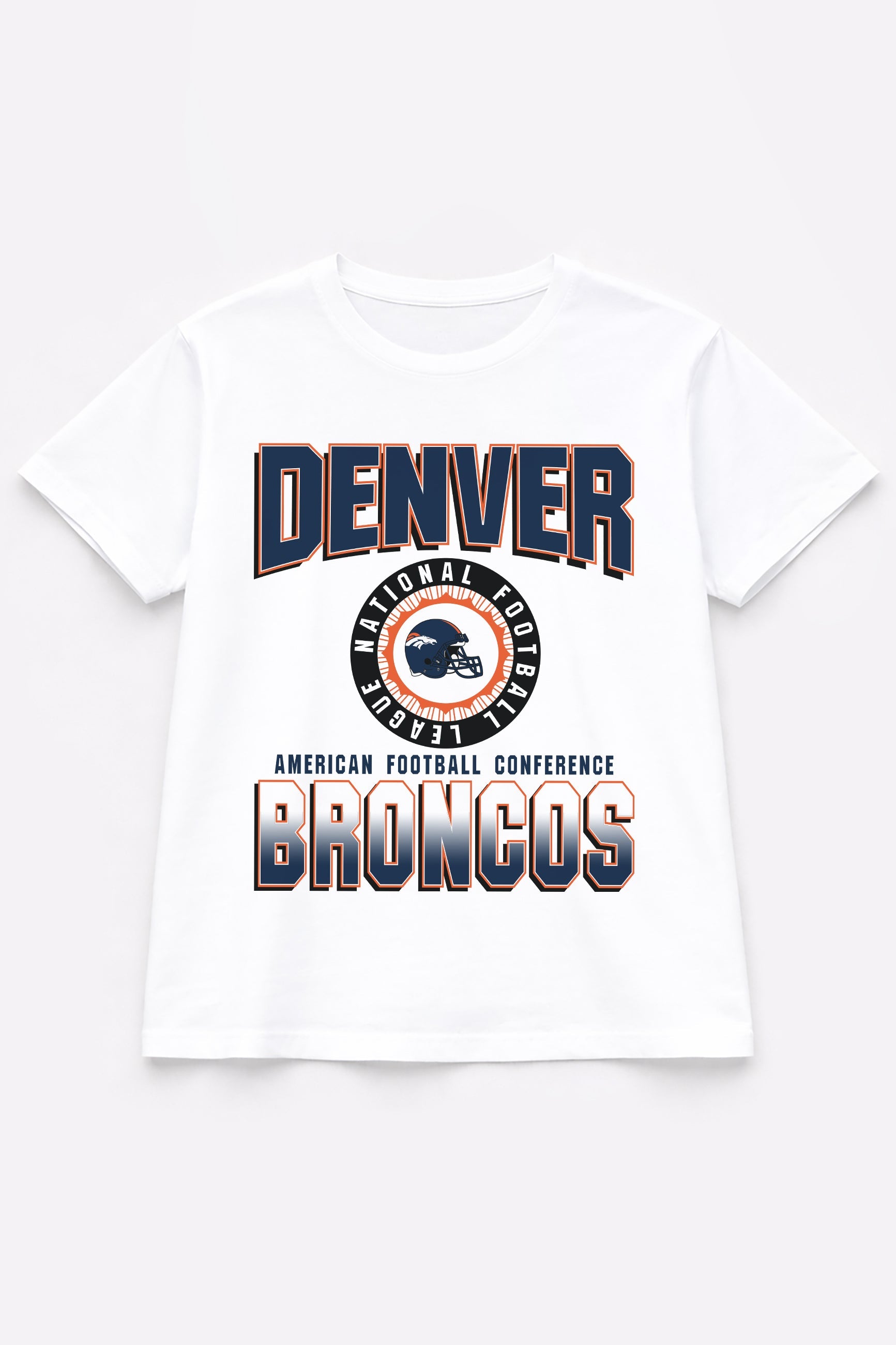 DENVER BRONCOS ALL-TIME CLASSIC SHORT SLEEVE FLOWY TEE