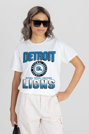DETROIT LIONS ALL-TIME CLASSIC SHORT SLEEVE FLOWY TEE