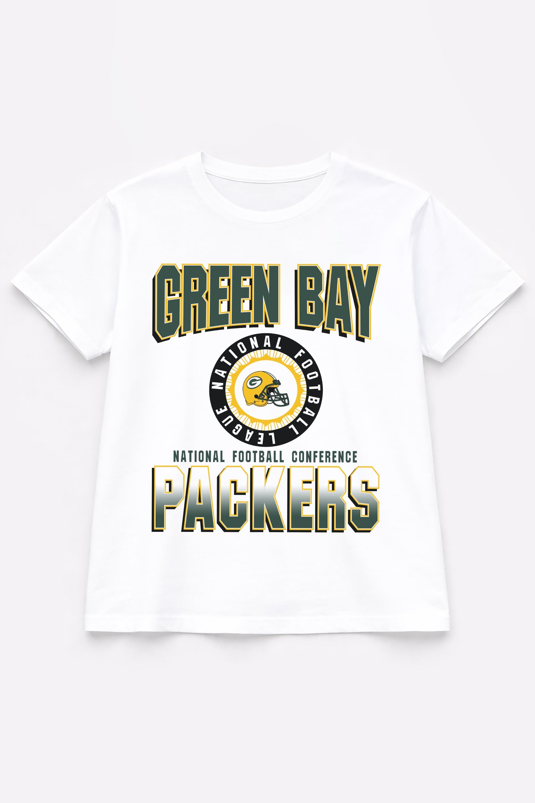 GREEN BAY PACKERS ALL-TIME CLASSIC SHORT SLEEVE FLOWY TEE