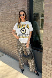 IOWA HAWKEYES ALL-TIME CLASSIC SHORT SLEEVE FLOWY TEE