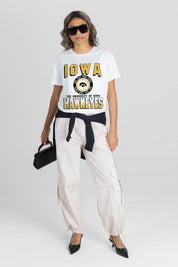 IOWA HAWKEYES ALL-TIME CLASSIC SHORT SLEEVE FLOWY TEE