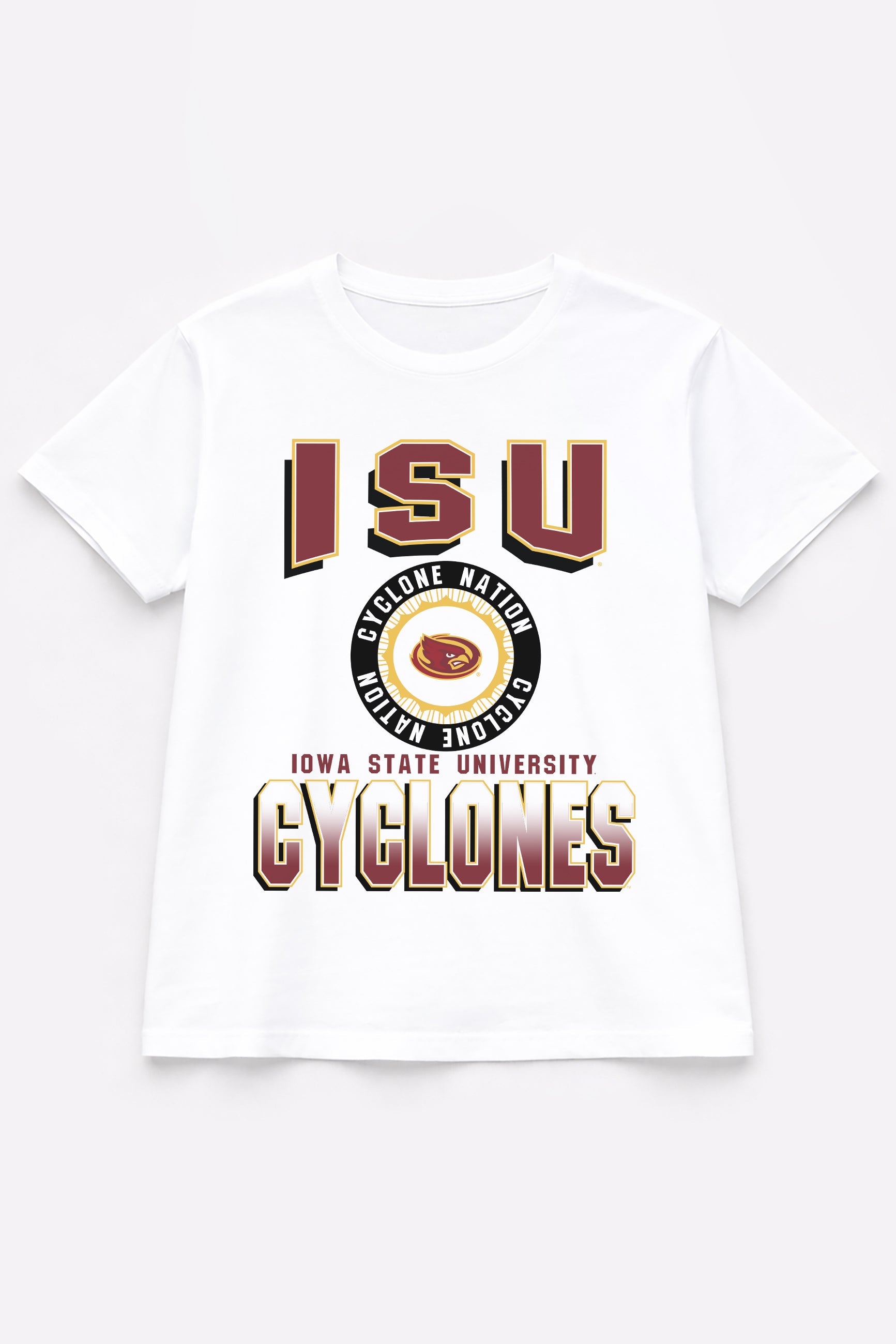IOWA STATE CYCLONES ALL-TIME CLASSIC SHORT SLEEVE FLOWY TEE