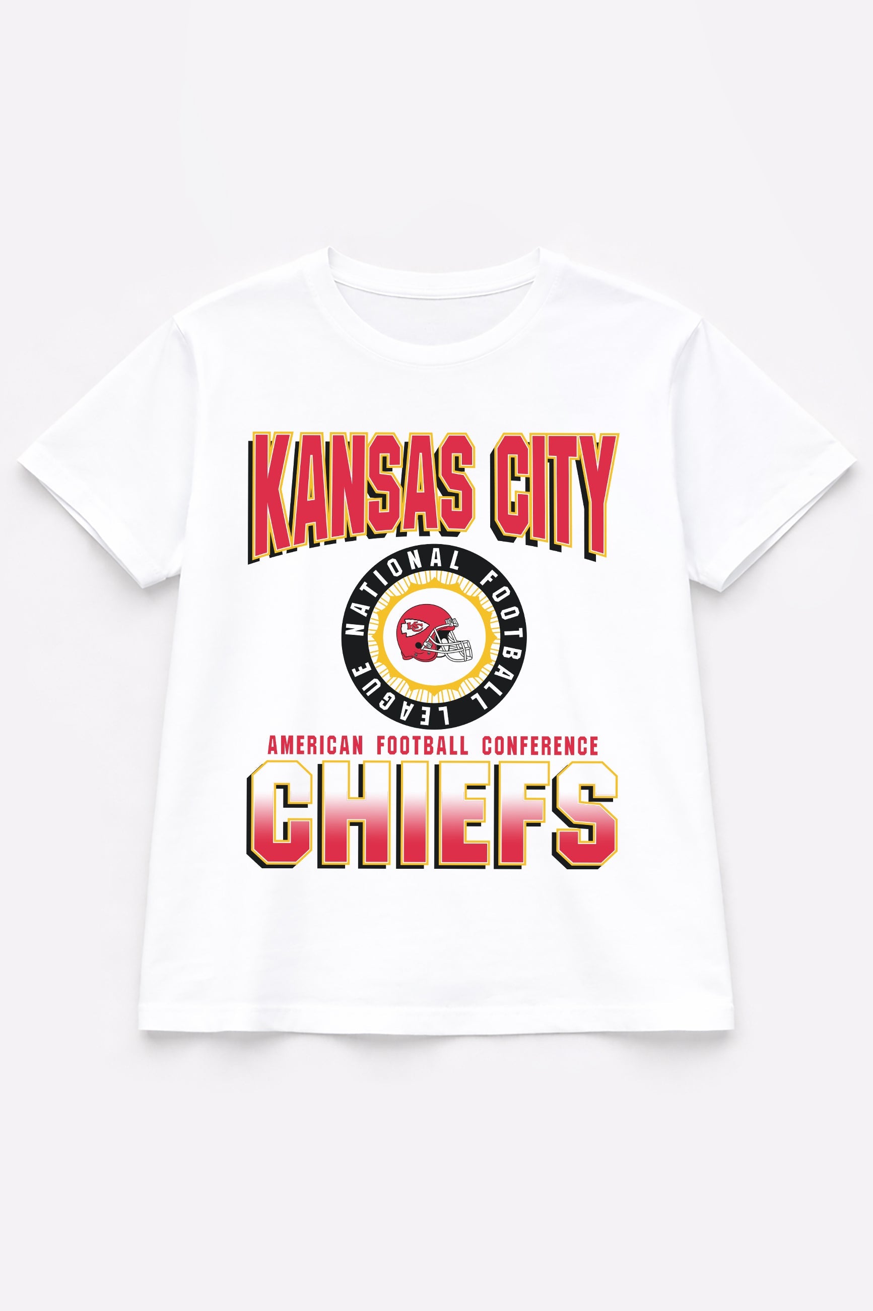 KANSAS CITY CHIEFS ALL-TIME CLASSIC SHORT SLEEVE FLOWY TEE