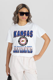 KANSAS JAYHAWKS ALL-TIME CLASSIC SHORT SLEEVE FLOWY TEE