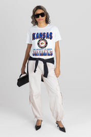 KANSAS JAYHAWKS ALL-TIME CLASSIC SHORT SLEEVE FLOWY TEE