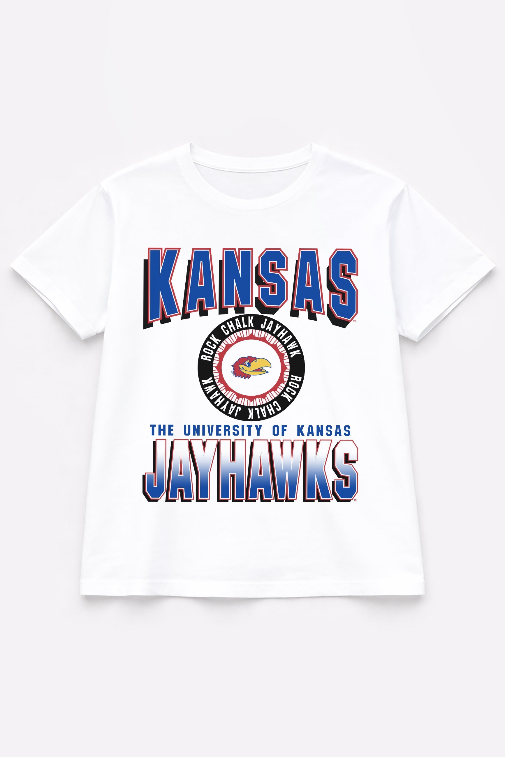 KANSAS JAYHAWKS ALL-TIME CLASSIC SHORT SLEEVE FLOWY TEE