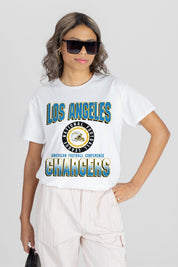 LOS ANGELES CHARGERS ALL-TIME CLASSIC SHORT SLEEVE FLOWY TEE
