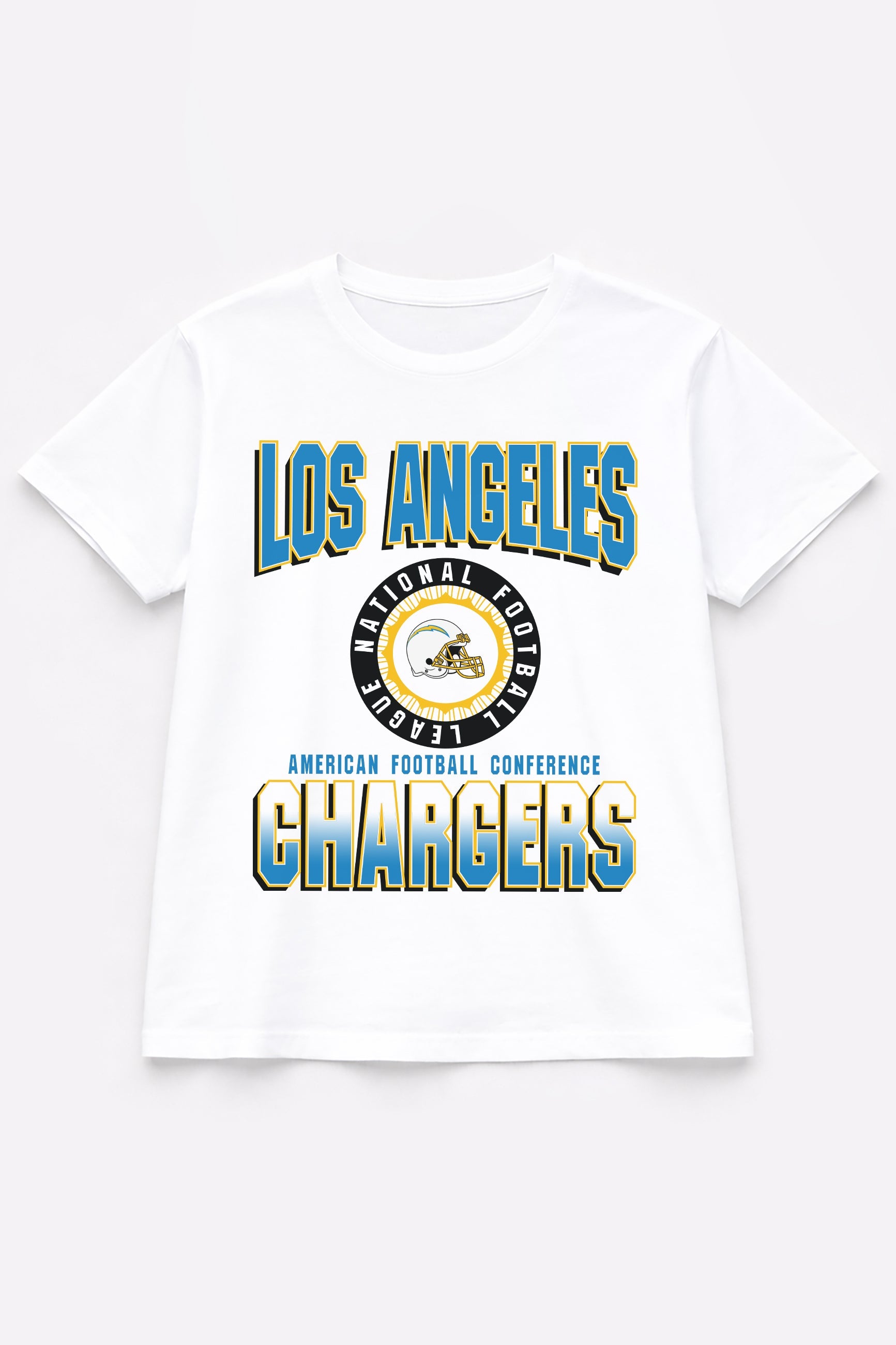LOS ANGELES CHARGERS ALL-TIME CLASSIC SHORT SLEEVE FLOWY TEE