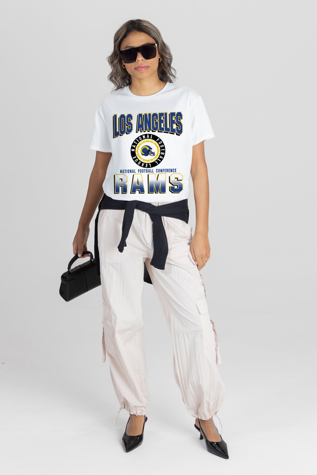 LOS ANGELES RAMS ALL-TIME CLASSIC SHORT SLEEVE FLOWY TEE