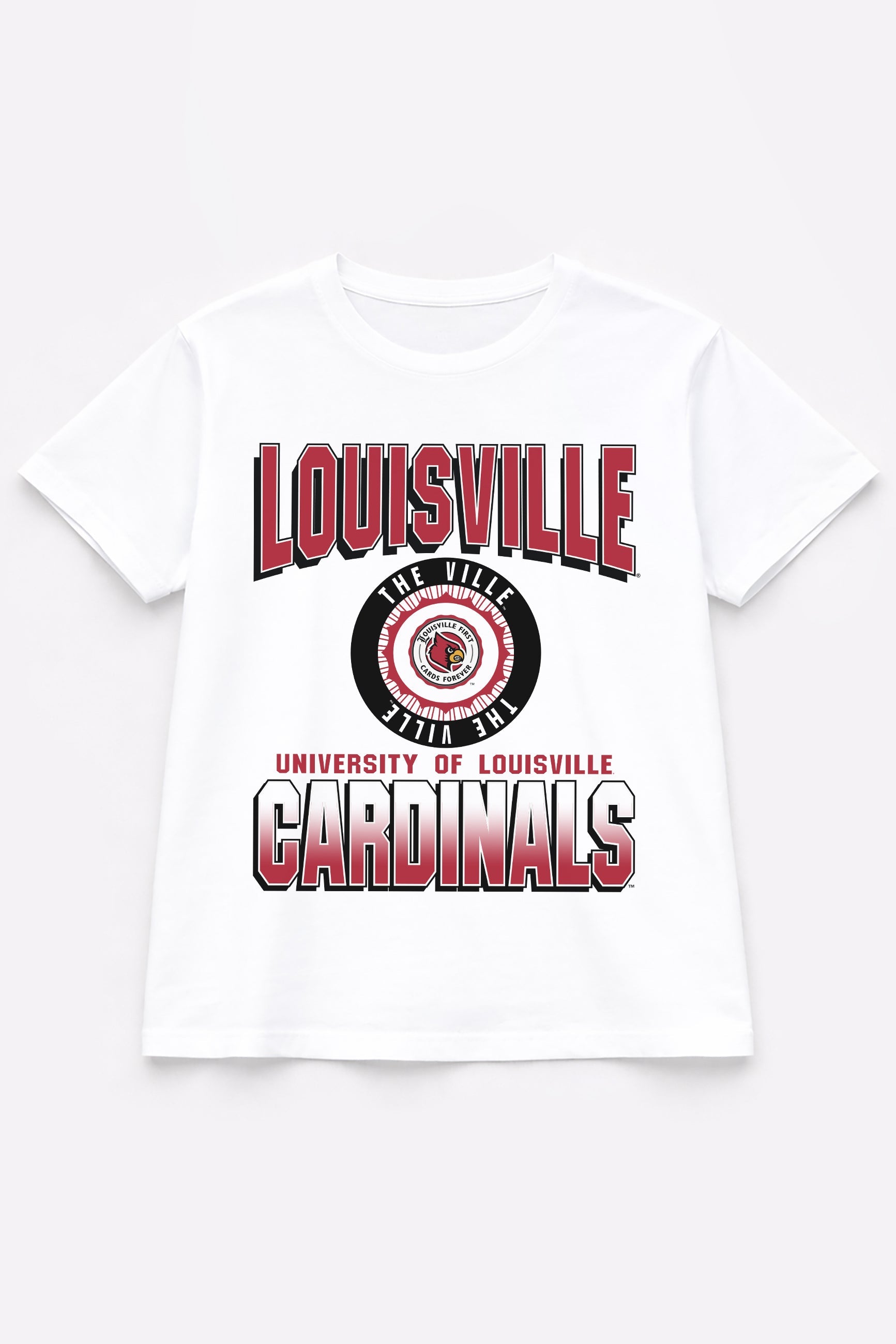 LOUISVILLE CARDINALS ALL-TIME CLASSIC SHORT SLEEVE FLOWY TEE