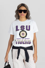 LSU TIGERS ALL-TIME CLASSIC SHORT SLEEVE FLOWY TEE