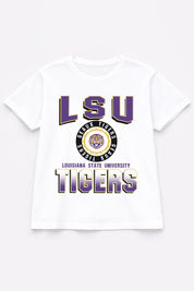 LSU TIGERS ALL-TIME CLASSIC SHORT SLEEVE FLOWY TEE
