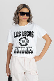 LAS VEGAS RAIDERS ALL-TIME CLASSIC SHORT SLEEVE FLOWY TEE