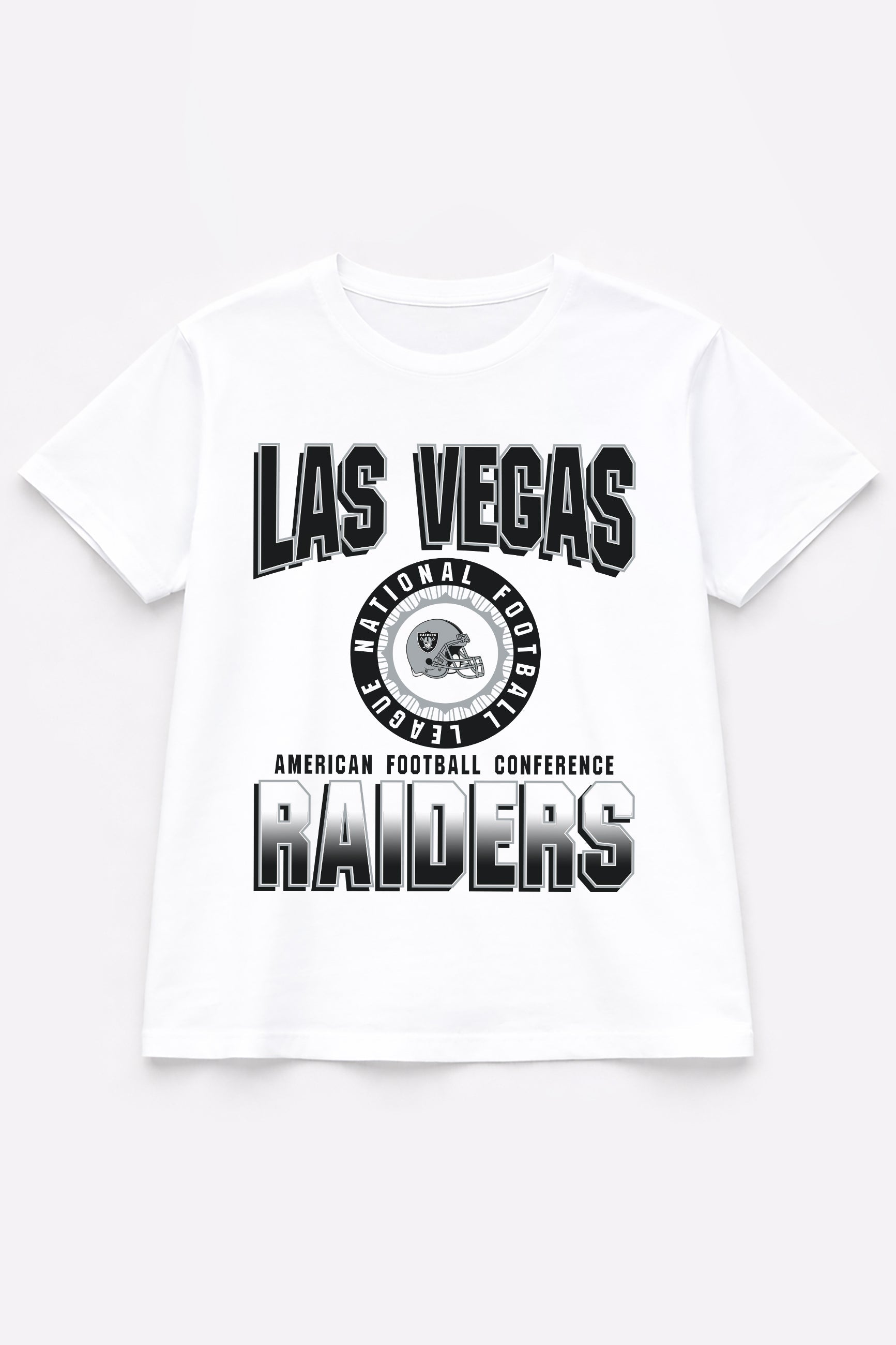 LAS VEGAS RAIDERS ALL-TIME CLASSIC SHORT SLEEVE FLOWY TEE