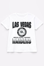 LAS VEGAS RAIDERS ALL-TIME CLASSIC SHORT SLEEVE FLOWY TEE