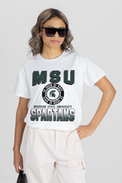 MICHIGAN STATE SPARTANS ALL-TIME CLASSIC SHORT SLEEVE FLOWY TEE