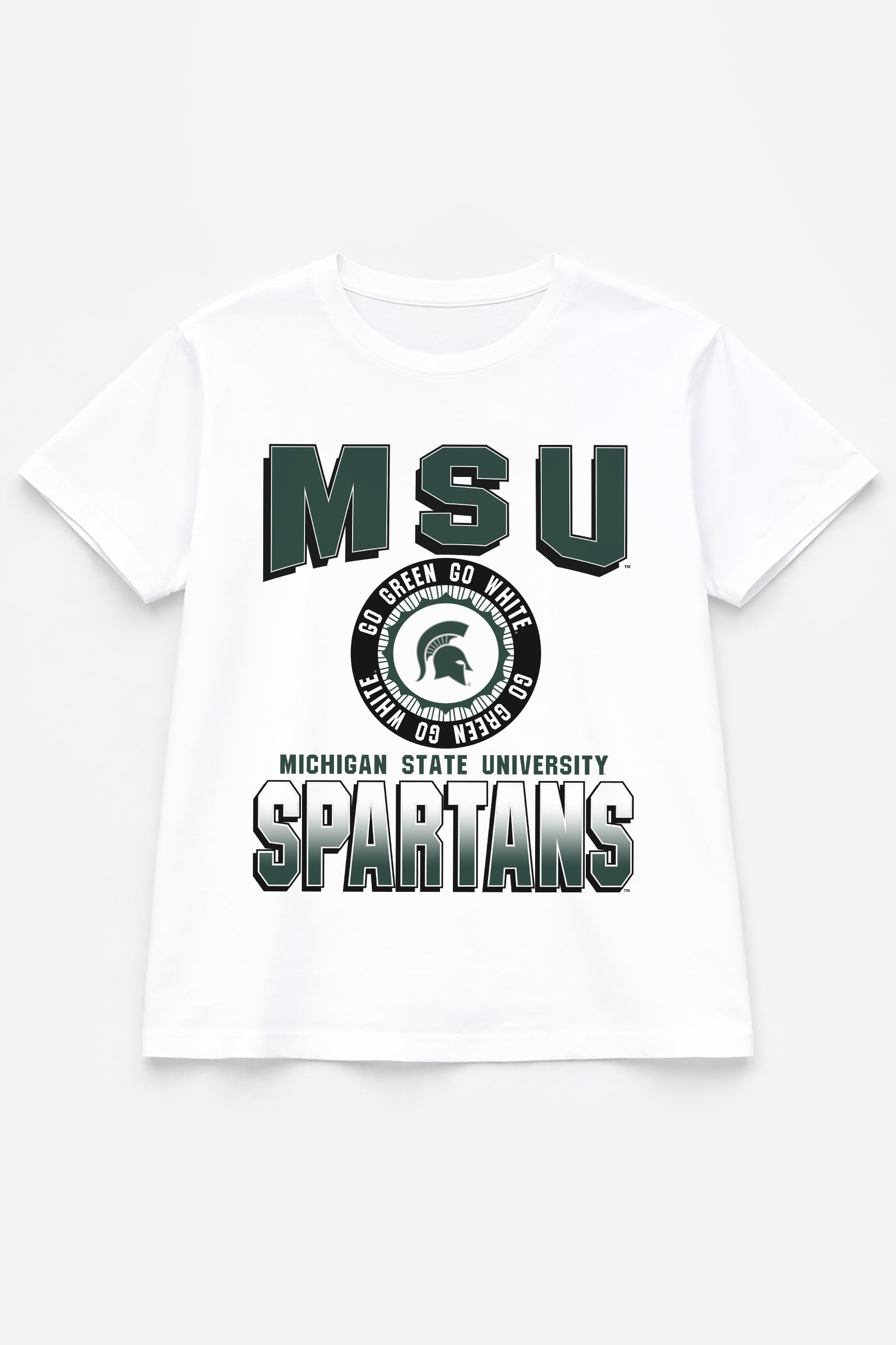 MICHIGAN STATE SPARTANS ALL-TIME CLASSIC SHORT SLEEVE FLOWY TEE