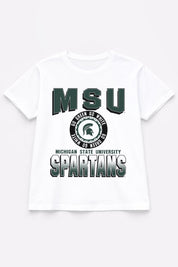 MICHIGAN STATE SPARTANS ALL-TIME CLASSIC SHORT SLEEVE FLOWY TEE
