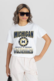 MICHIGAN WOLVERINES ALL-TIME CLASSIC SHORT SLEEVE FLOWY TEE