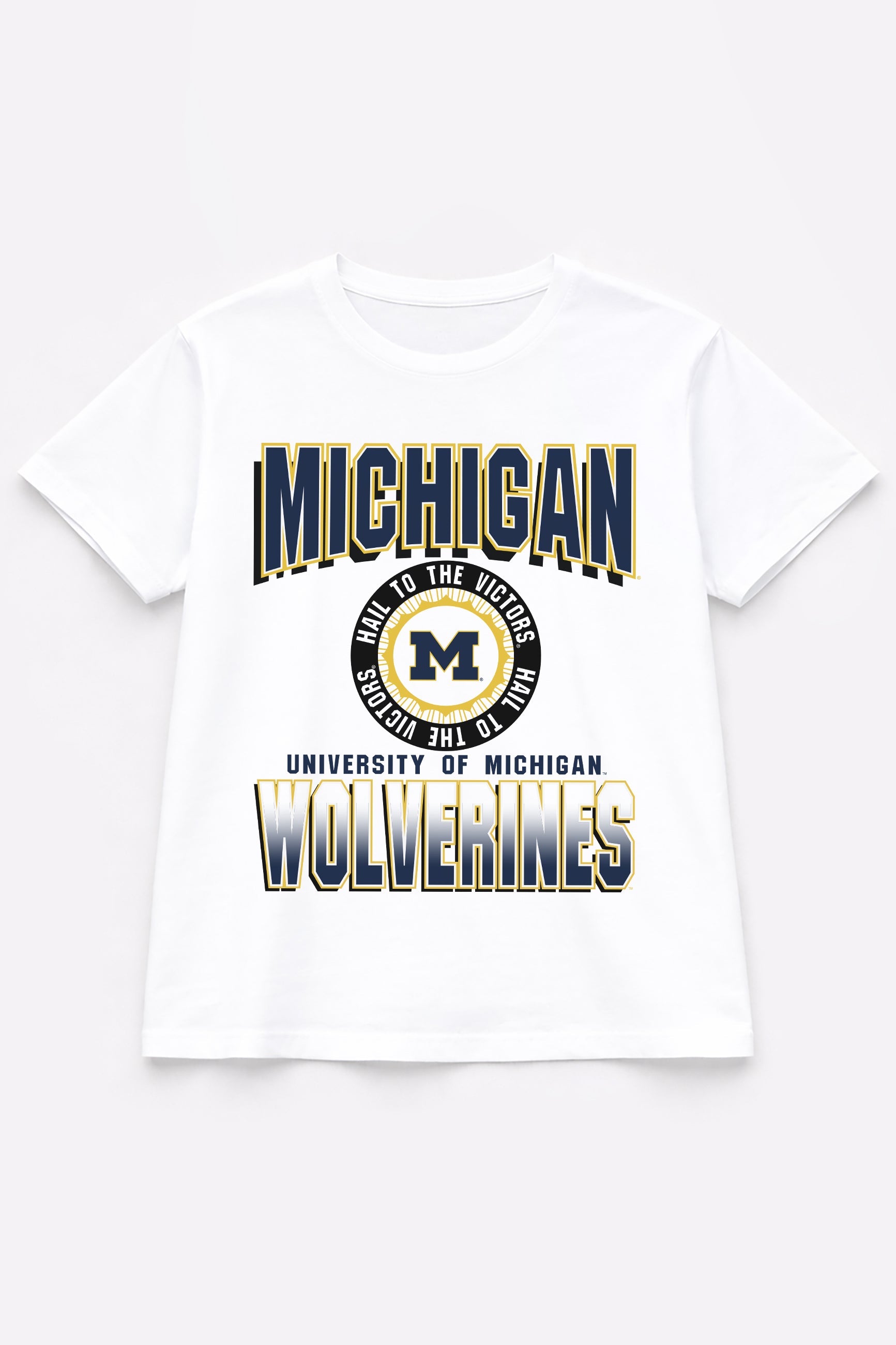 MICHIGAN WOLVERINES ALL-TIME CLASSIC SHORT SLEEVE FLOWY TEE