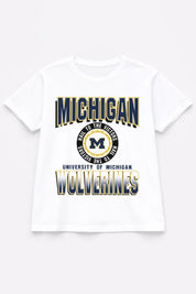 MICHIGAN WOLVERINES ALL-TIME CLASSIC SHORT SLEEVE FLOWY TEE