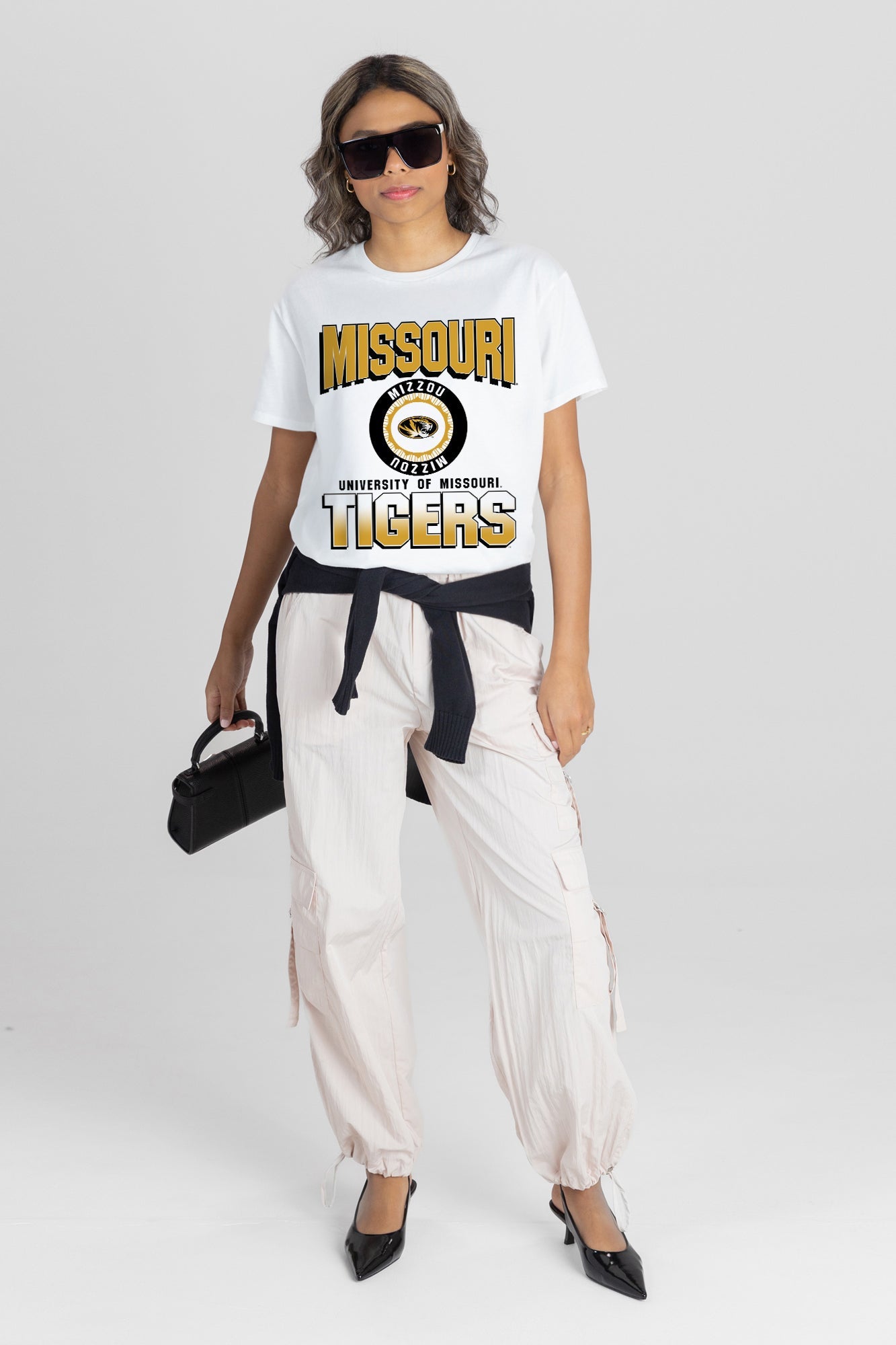 MISSOURI TIGERS ALL-TIME CLASSIC SHORT SLEEVE FLOWY TEE