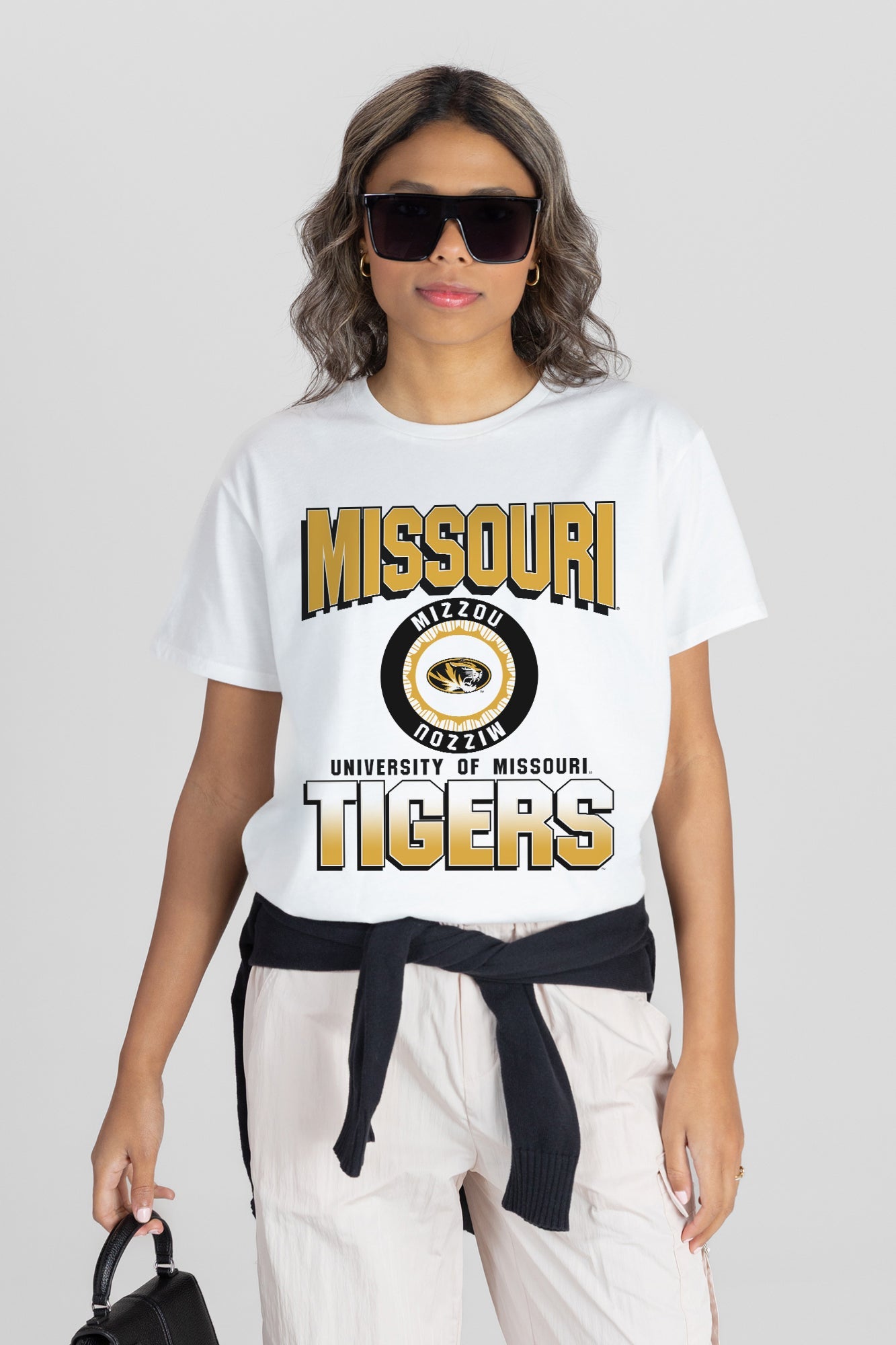 MISSOURI TIGERS ALL-TIME CLASSIC SHORT SLEEVE FLOWY TEE