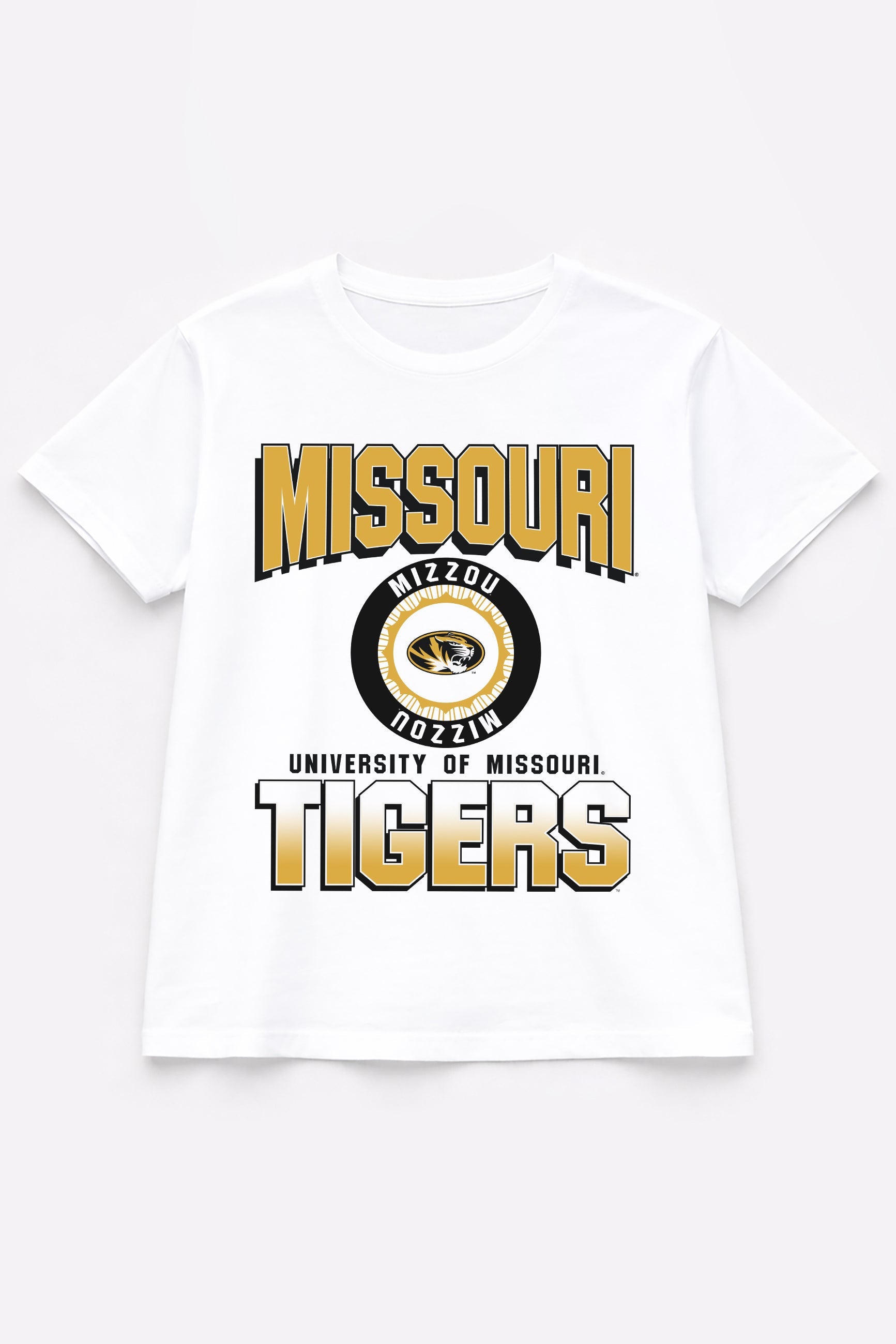 MISSOURI TIGERS ALL-TIME CLASSIC SHORT SLEEVE FLOWY TEE