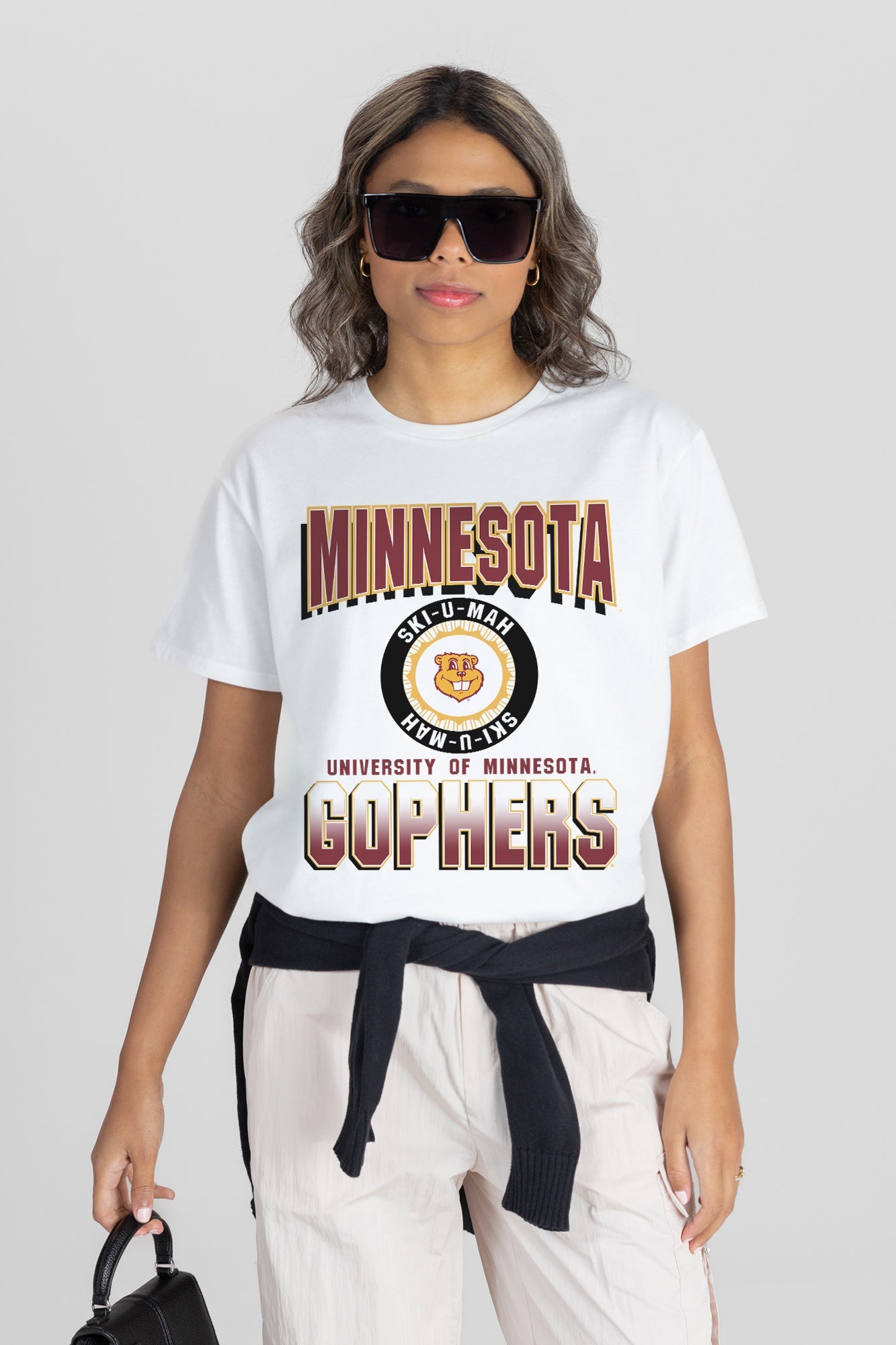 MINNESOTA GOLDEN GOPHERS ALL-TIME CLASSIC SHORT SLEEVE FLOWY TEE