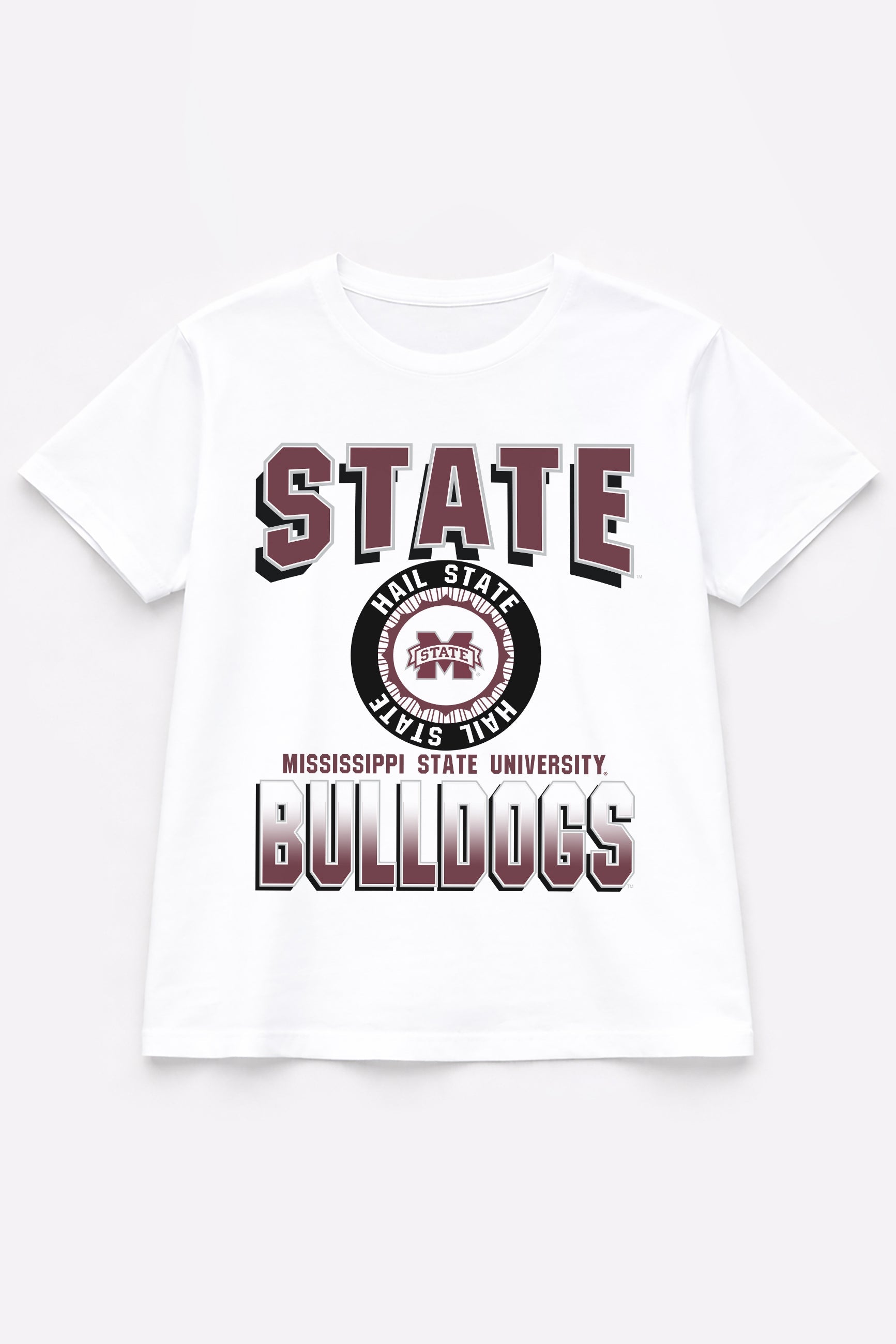 MISSISSIPPI STATE BULLDOGS ALL-TIME CLASSIC SHORT SLEEVE FLOWY TEE