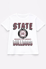 MISSISSIPPI STATE BULLDOGS ALL-TIME CLASSIC SHORT SLEEVE FLOWY TEE