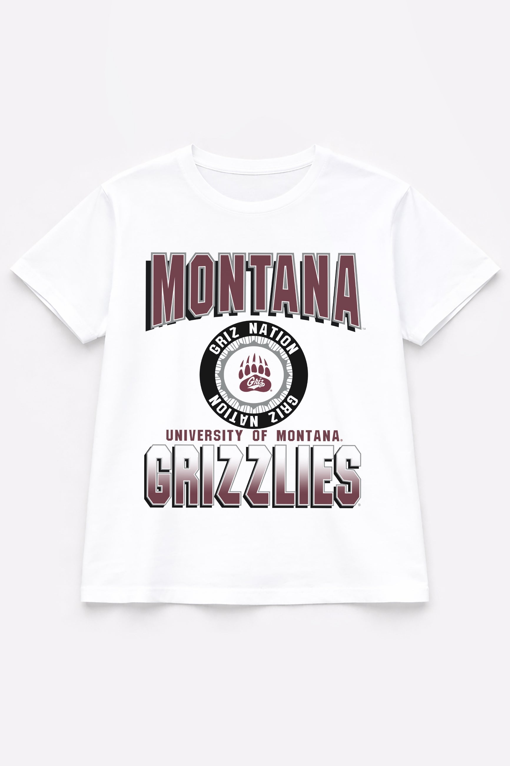 MONTANA GRIZZLIES ALL-TIME CLASSIC SHORT SLEEVE FLOWY TEE